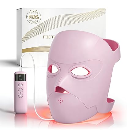 Ravlumi Pro Face Mask (1072nm) — Silicone LED Mask, 6 Beauty Modes