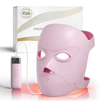 Ravlumi Pro Face Mask (1072nm) — Silicone LED Mask, 6 Beauty Modes