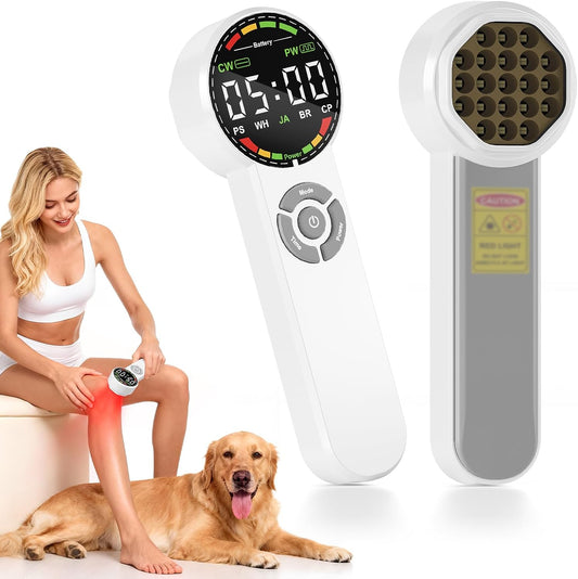 Ravlumi Handheld Red Light Wand for People & Pets