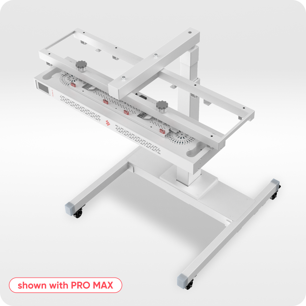 Ravlumi Horizontal Stand 2.0 — Motorized Height-Adjust Stand