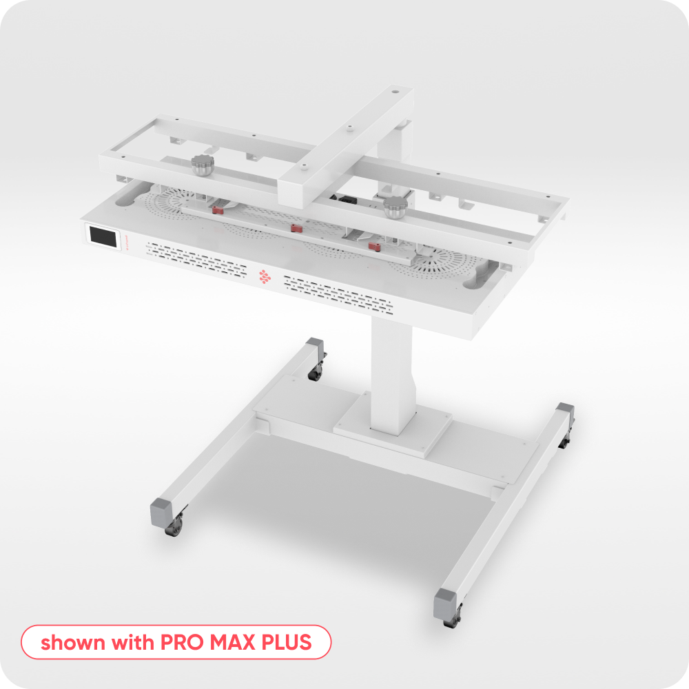 Ravlumi Horizontal Stand 2.0 — Motorized Height-Adjust Stand