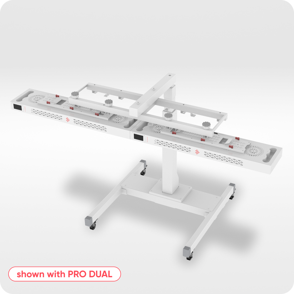 Ravlumi Horizontal Stand 2.0 — Motorized Height-Adjust Stand