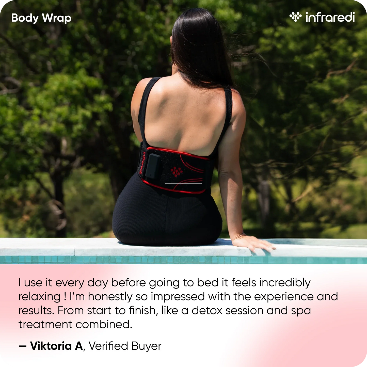 Ravlumi Body Wrap — Portable Red & Near-Infrared Light Therapy