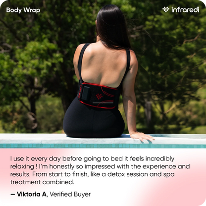 Ravlumi Body Wrap — Portable Red & Near-Infrared Light Therapy