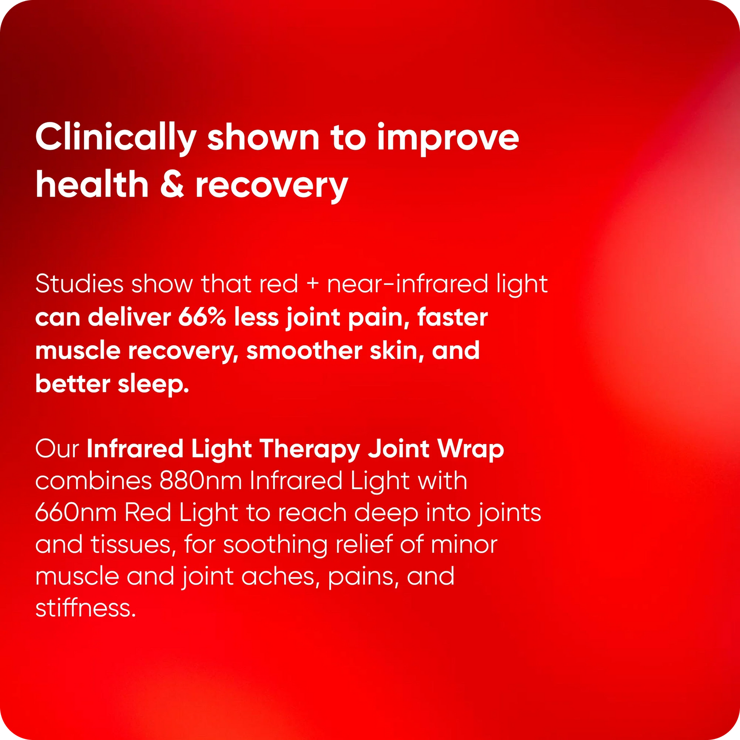 Ravlumi Joint Wrap — Red Light Therapy for Knees, Elbows & Shoulders