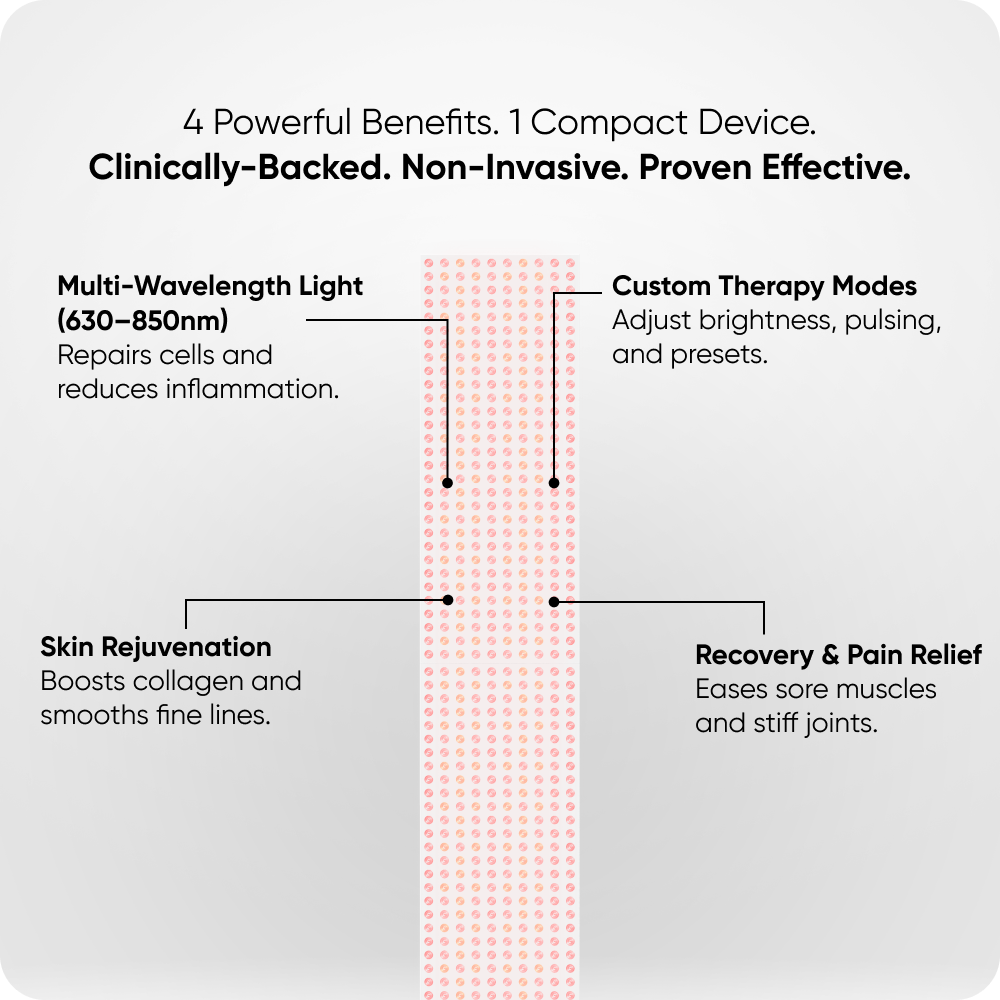 Ravlumi Pro Dual Plus 2.0 — 600-LED Full-Body Panel Array