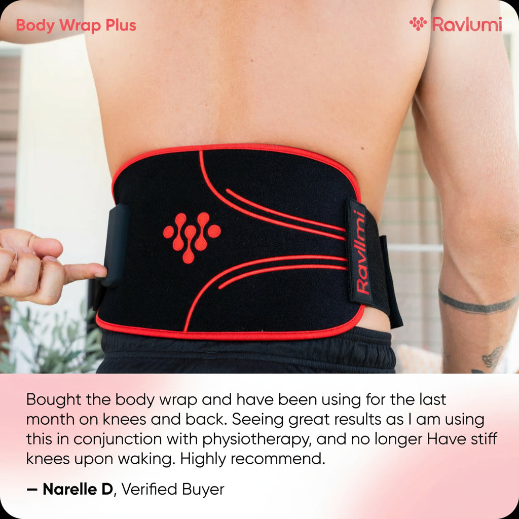 Ravlumi Body Wrap Plus — Full-Coverage Red & Near-Infrared Wrap