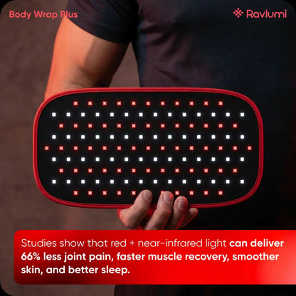 Ravlumi Body Wrap Plus — Full-Coverage Red & Near-Infrared Wrap