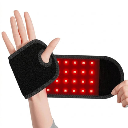 Ravlumi Daily Wrist Comfort Wrap with Red Light Therapy