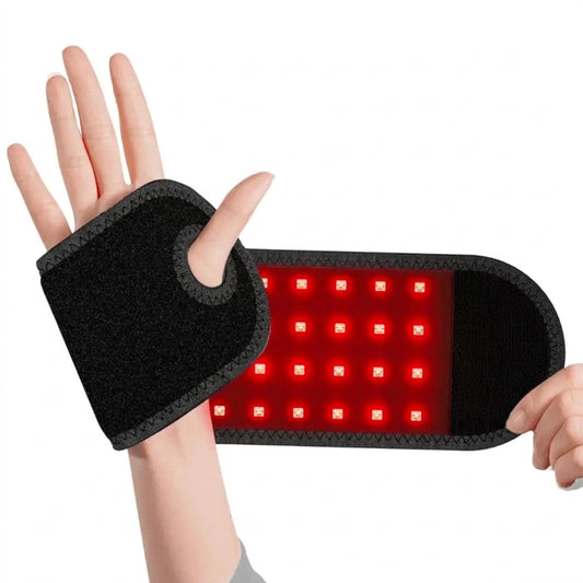 Ravlumi Daily Wrist Comfort Wrap with Red Light Therapy
