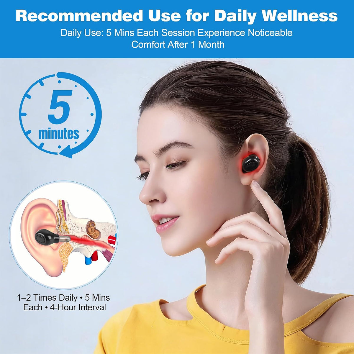 Ravlumi Red Light Ear & Nose Wellness Device