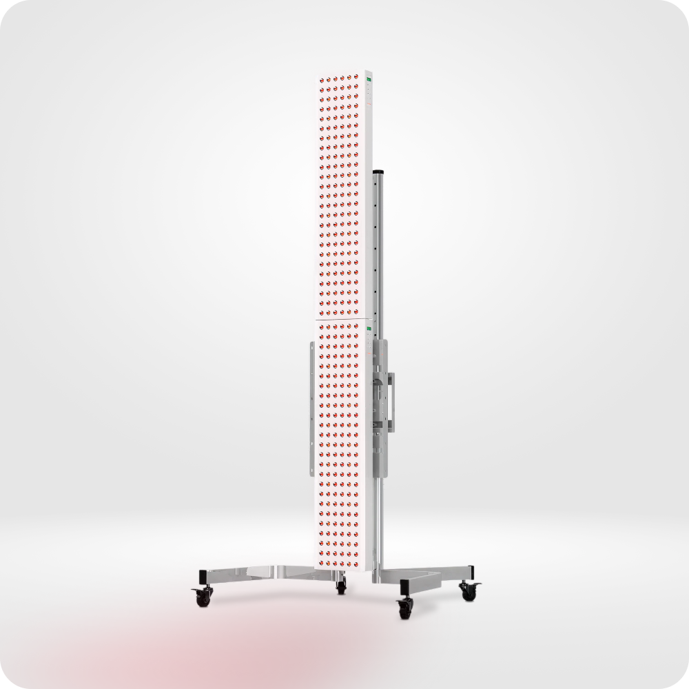 Ravlumi Pro Dual (Classic) — 420-LED Full-Body Panel Stand