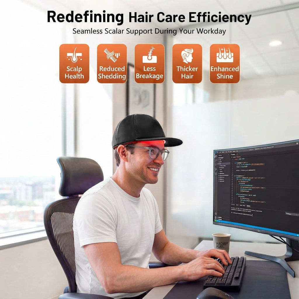 Ravlumi Pro Hair Growth Cap — 180-LED Triple Wavelength Therapy